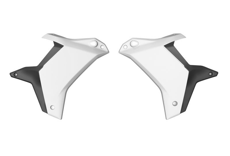 RACETECH (RTECH) OSŁONY CHŁODNICY (LEWA/PRAWA) T7 YAMAHA TENERE 700 '25-'26 KOLOR BIAŁY