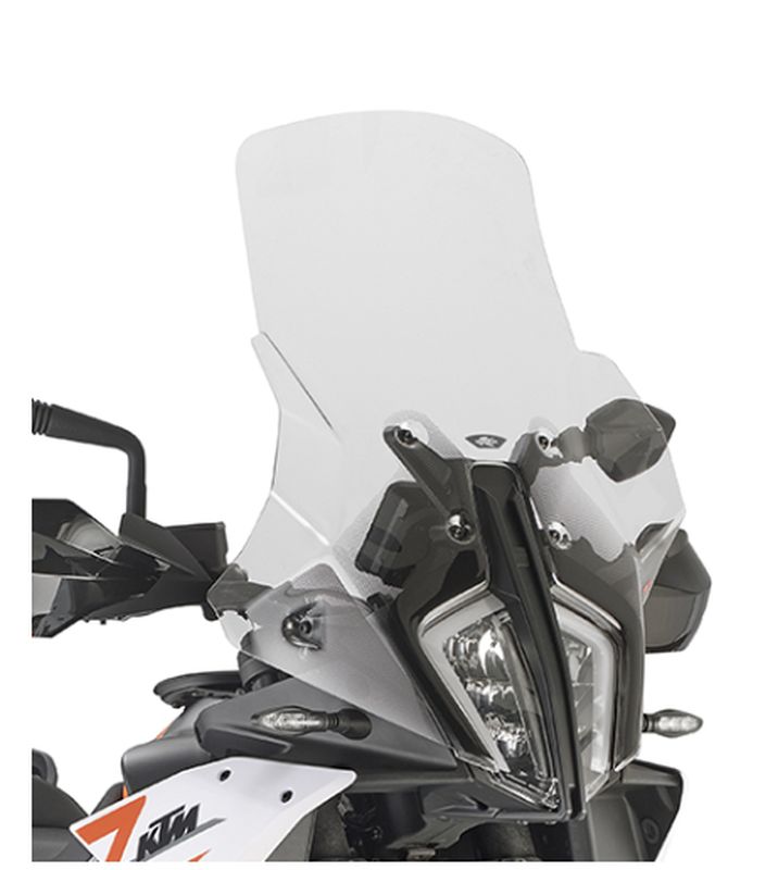 KAPPA SZYBA KTM 790 / 890 ADVENTURE '23-'25, 890 SMT '23-'25, 38,5 X 51 CM PRZEZROCZYSTA