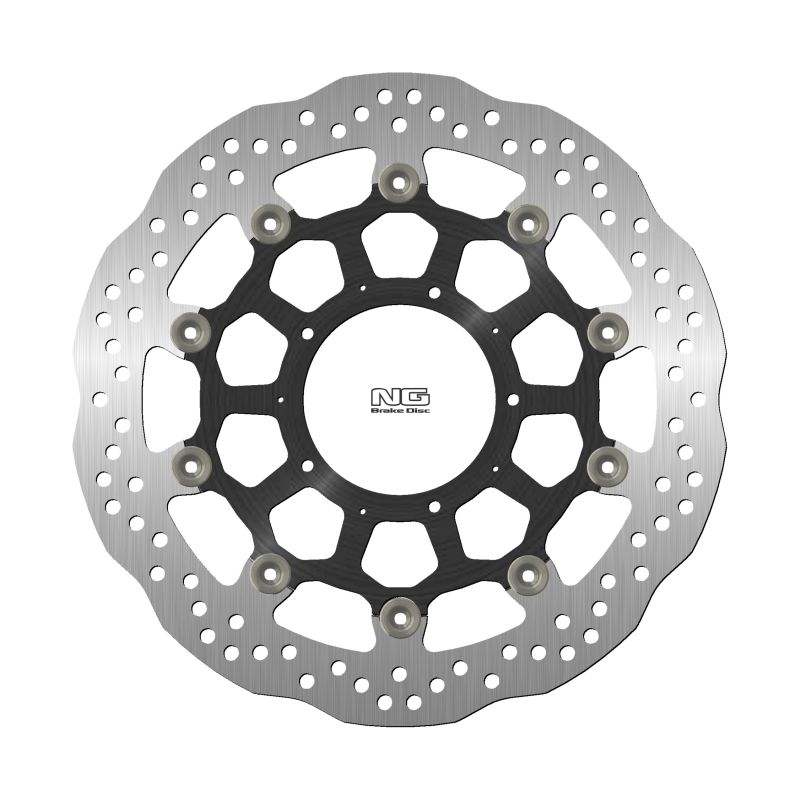 NG TARCZA HAMULCOWA PRZÓD HONDA VFR 1200 '10-'17 (320X94X5MM) (5X6,25MM) WAVE PŁYWAJĄCA (ŚRODEK ALUMINIOWY)