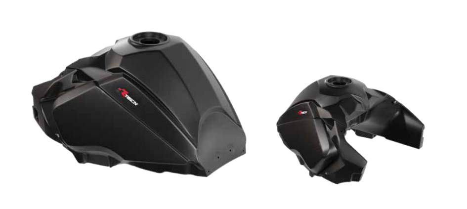 RACETECH (RTECH) ZBIORNIK BAK PALIWA 23L YAMAHA T7 TENERE 700 '19-'24 KOLOR CZARNY Z HOMOLOGACJĄ