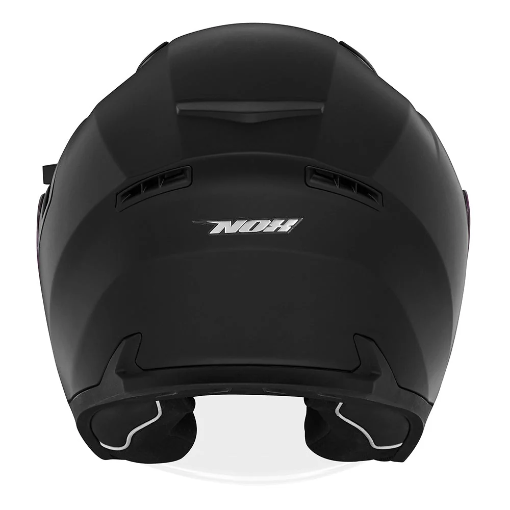 NOX KASK OTWARTY JET Z BLENDĄ N130 SOLID KOLOR CZARNY MAT