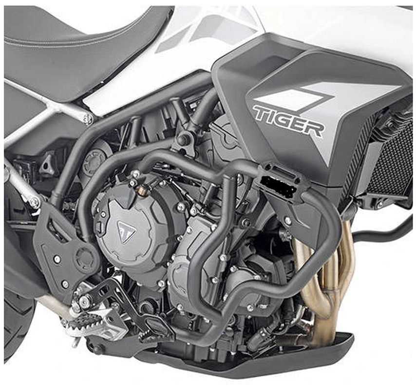 KAPPA GMOLE OSŁONY SILNIKA TRIUMPH TIGER 900 '20-'25 CZARNE
