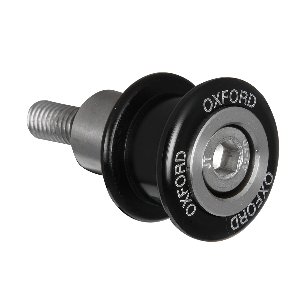 OXFORD SPINNERS PREMIUM ROLKI (SLIDERY) WKRĘCANE DO WAHACZA M10X1,5 Z ŁOŻYSKIEM KOLOR CZARNY