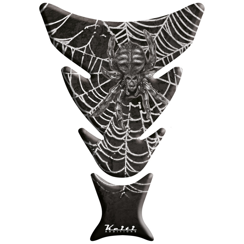 NAKLEJKA NA BAK TANKPAD KEITI SPIDER BLACK