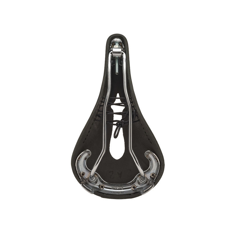 SIODEŁKO SKÓRZANE BROOKS B17 NARROW CARVED BLACK