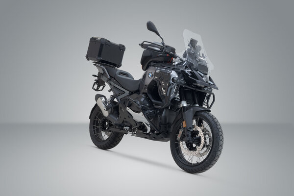 ZESTAW KUFRA CENTRALNEGO TRAX ADV SW-MOTECH BMW R 1300 GS (23-) BMW TOP CASE HOLDER BLACK