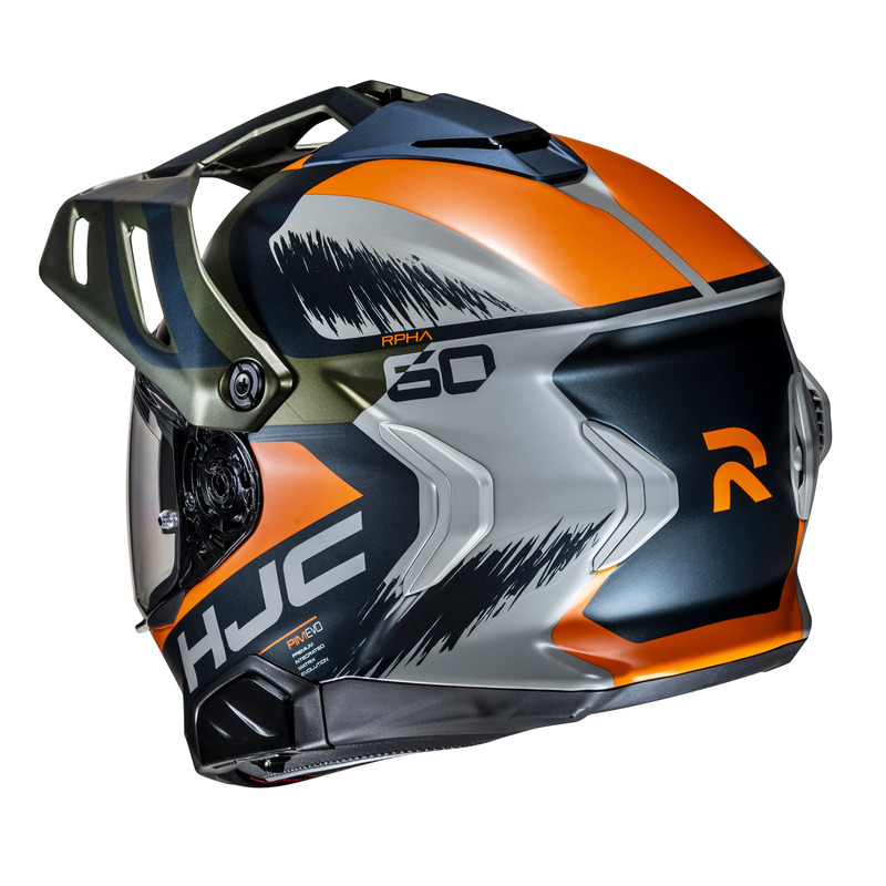 KASK MOTOCYKLOWY HJC RPHA60 QUID GREY ORANGE