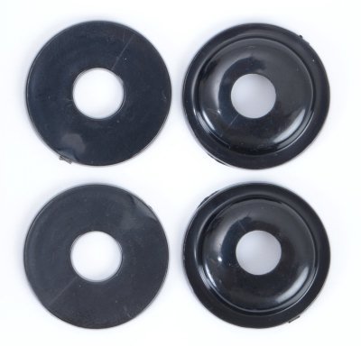 ADAPTER DO KIERUNKOWSKAZÓW RG RACING ROUND, UNIVERSAL, 4 SZT BLACK