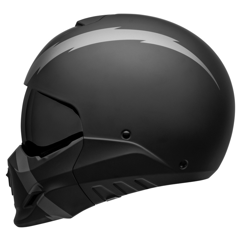 KASK MOTOCYKLOWY BELL BROOZER ARC MATTE BLACK GREY