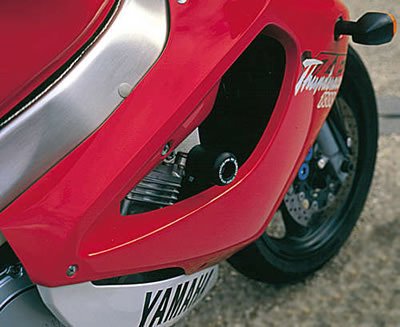CRASHPADY CLASSIC RG RACING YAMAHA THUNDERACE BLACK
