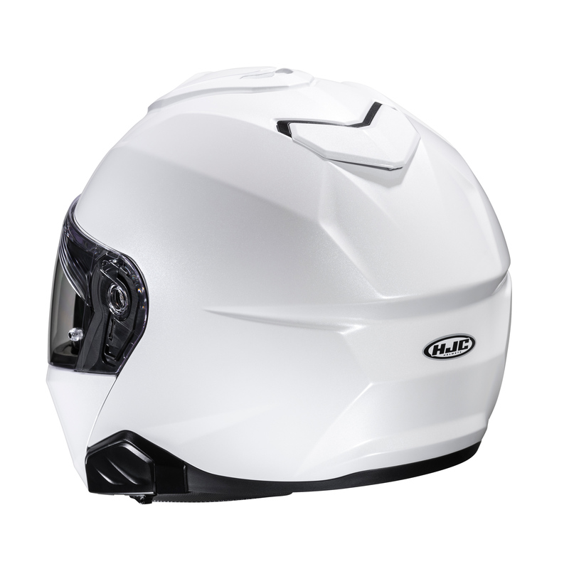KASK MOTOCYKLOWY HJC I91 SOLID PEARL WHITE