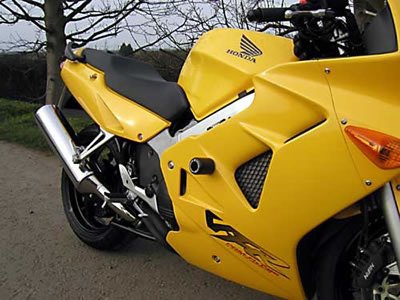 CRASHPADY CLASSIC RG RACING HONDA VFR800 98- 01 BLACK