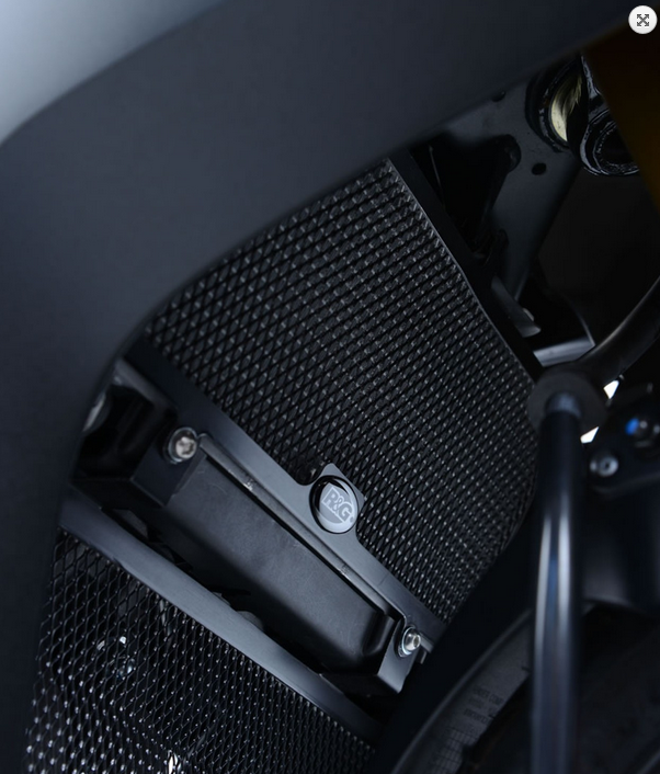 OSŁONA CHŁODNICY RG RACING HONDA CBR250RR 17- TITANIUM