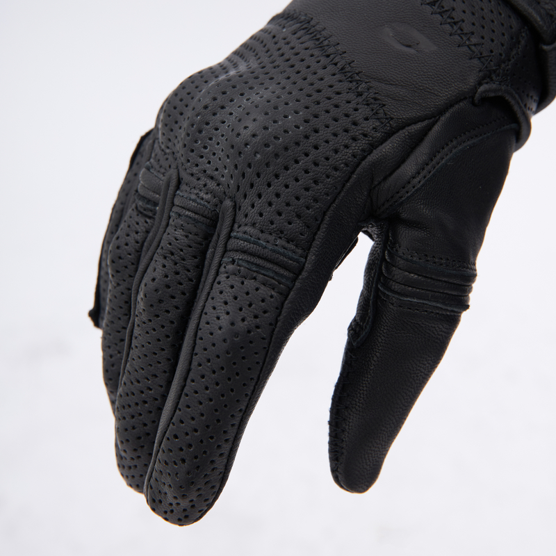RĘKAWICE MOTOCYKLOWE DAMSKIE OZONE STICK CUSTOM 2 BLACK WXXS