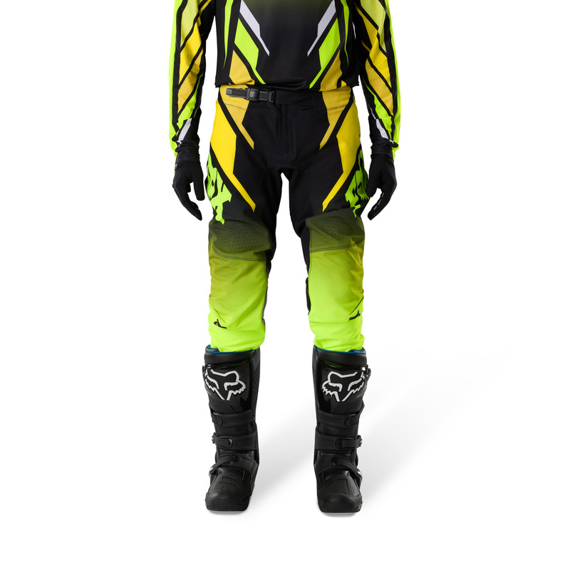 SPODNIE MOTOCYKLOWE FOX 360 FOUNDRY HI VIZ YELLOW 34