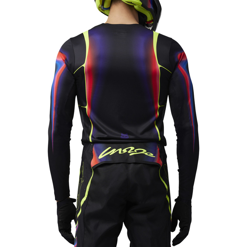 BLUZA MOTOCYKLOWA FOX FLEXAIR ENERGY BLACK