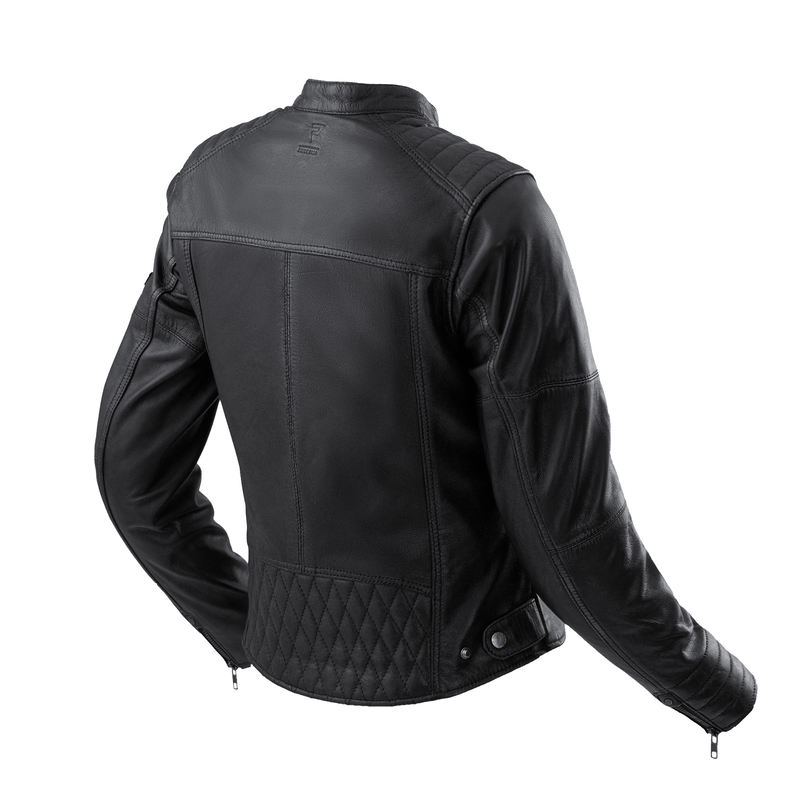 KURTKA MOTOCYKLOWA SKÓRZANA DAMSKA REBELHORN HUNTER 2 BLACK WXS
