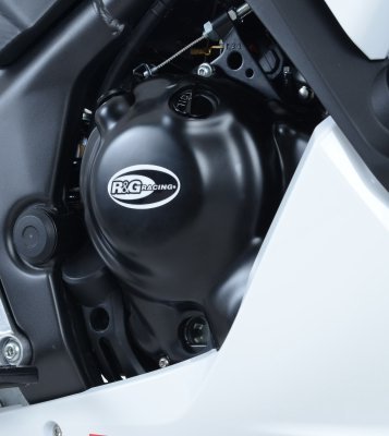 OSŁONA SILNIKA RG RACING HONDA CBR300R, PRAWA STRONA OSŁONA SPRZĘGŁA BLACK