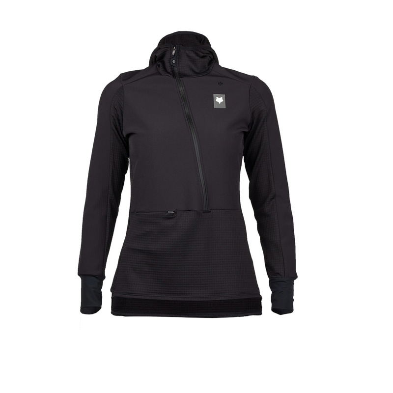 BLUZA ROWEROWA DAMSKA FOX DEFEND THERMAL BLACK XS