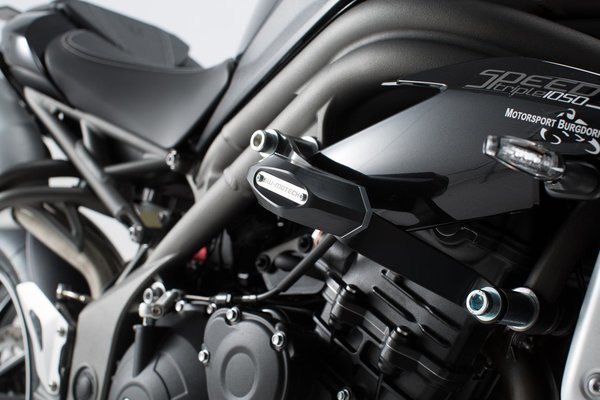 CRASHPADY SW-MOTECH TRIUMPH SPEED TRIPLE 1050 (10-) BLACK