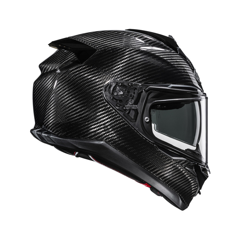 KASK MOTOCYKLOWY HJC F72 SOLID CARBON BLACK