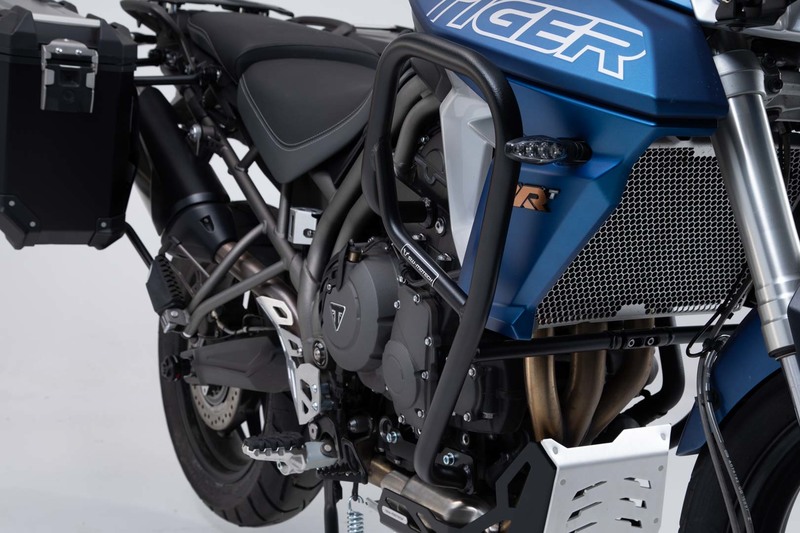 CRASHBAR/GMOL SW-MOTECH TRIUMPH TIGER 800 MODELS (15-) BLACK