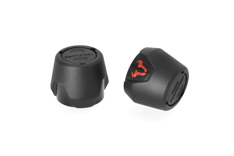 SLIDERY PRZEDNIEGO ZAWIESZENIA SW-MOTECH TIGER 800 / SPEED TRIPLE / TENERE MODELS BLACK