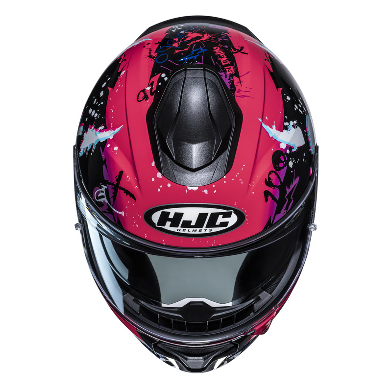 KASK MOTOCYKLOWY HJC C71 FQ20 RED BLACK XXL