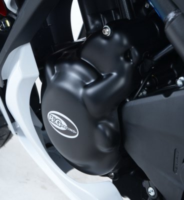 OSŁONA SILNIKA RG RACING HONDA CBR300R, LEWA STRONA OSŁONA GENERATORA BLACK