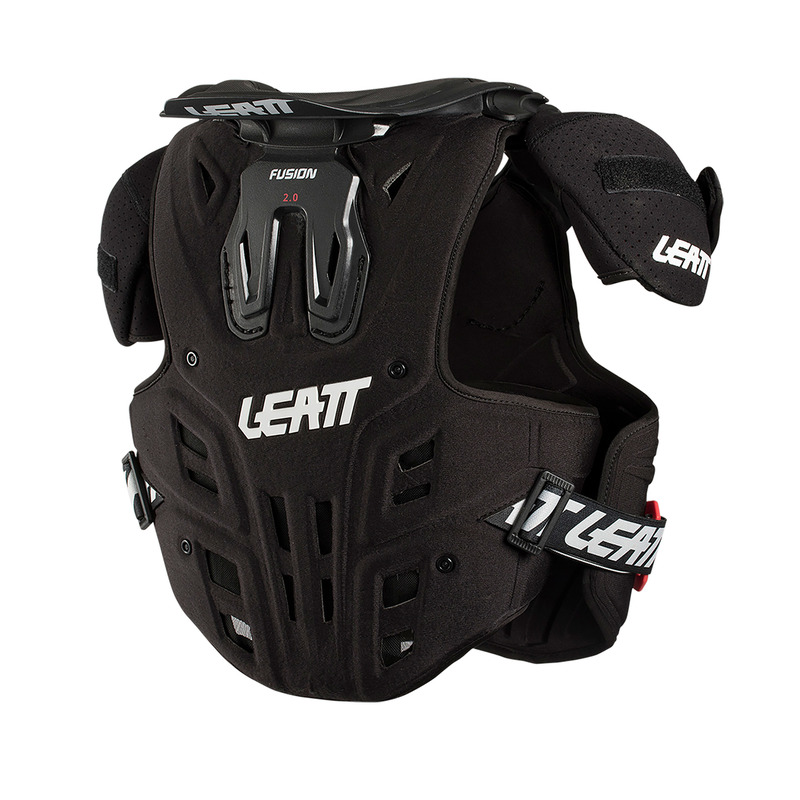 BUZER JUNIOR LEATT FUSION VEST 2.0 BLACK (105-125CM)