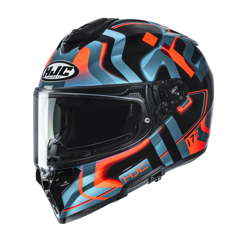 KASK MOTOCYKLOWY HJC I72 TALA BLUE BLACK