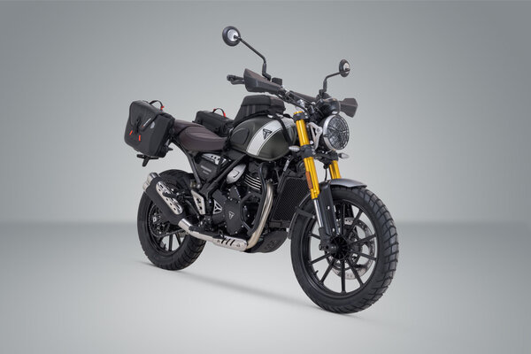 ZESTAW SAKW I STELAŻY SYSBAG WP M/S SW-MOTECH TRIUMPH SPEED 400 / SCRAMBLER 400 X (23-) BLACK