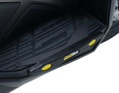 SLIDERY PODESTU DO SKUTERA RG RACING KAWASAKI J300 BLACK
