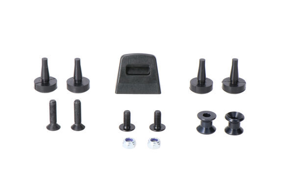 ZESTAW ADAPTERÓW DO ADVENTURE-RACK SW-MOTECH POD KUFER CENTRALNY GIVI KAPPA MONOKEY BLACK