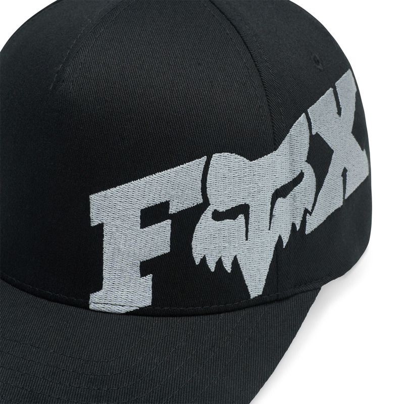 CZAPKA Z DASZKIEM FOX F HEAD X FLEXFIT BLACK