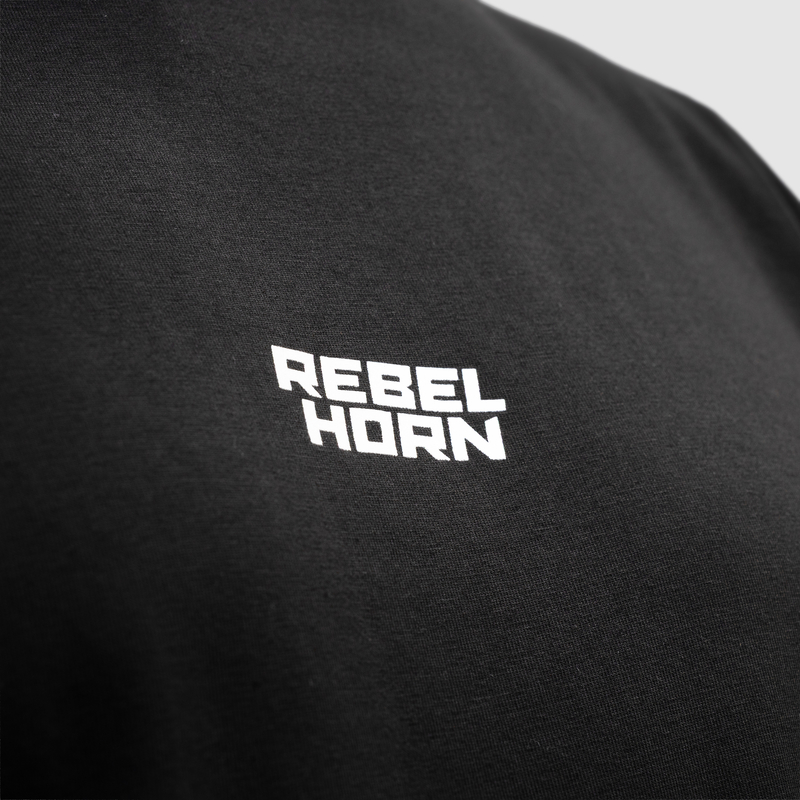 KOSZULKA Z KRÓTKIM RĘKAWEM REBELHORN CANISTER BLACK
