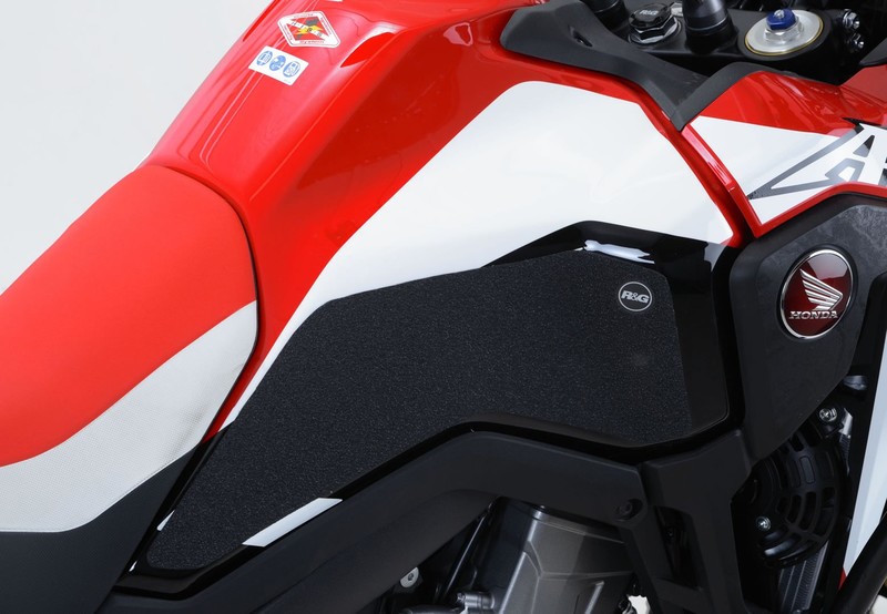 NAKLEJKA NA BAK TANKPAD ANTYPOŚLIZGOWY 2 CZĘŚCI RG RACING HONDA CRF1000L AFRICA TWIN BLACK