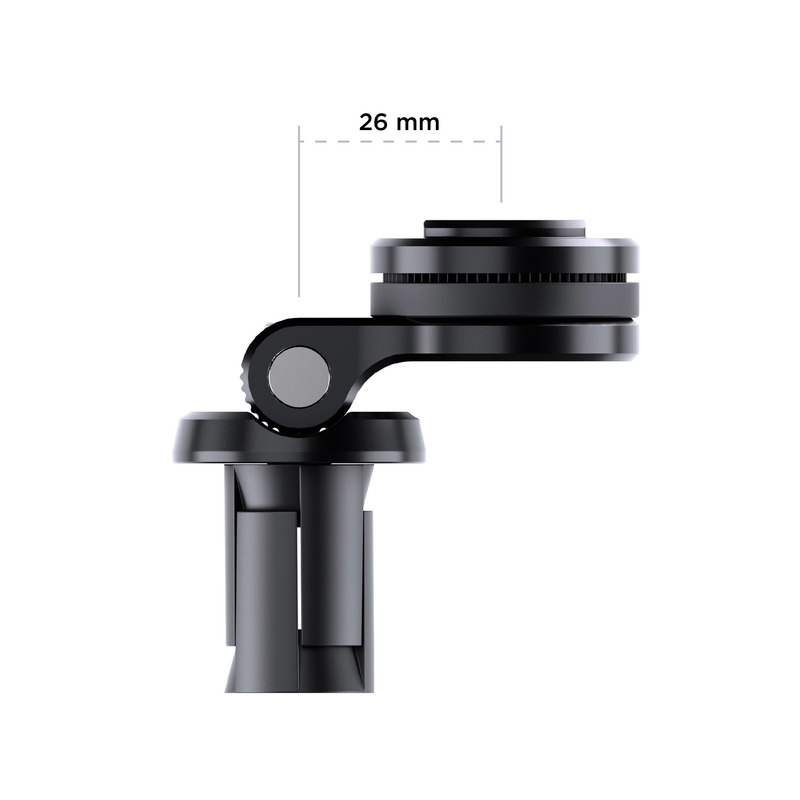 UCHWYT MOTOCYKLOWY NA TELEFON DO ŚRUBY GŁÓWKI RAMY SP CONNECT MOTO STEM MOUNT SPC+ BLACK