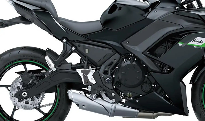 ZESTAW OSŁON PRZECIWBŁOTNYCH RG RACING EAZI-GRIP SCUFF GUARD KIT KAWASAKI Z650 NINJA 650 17-