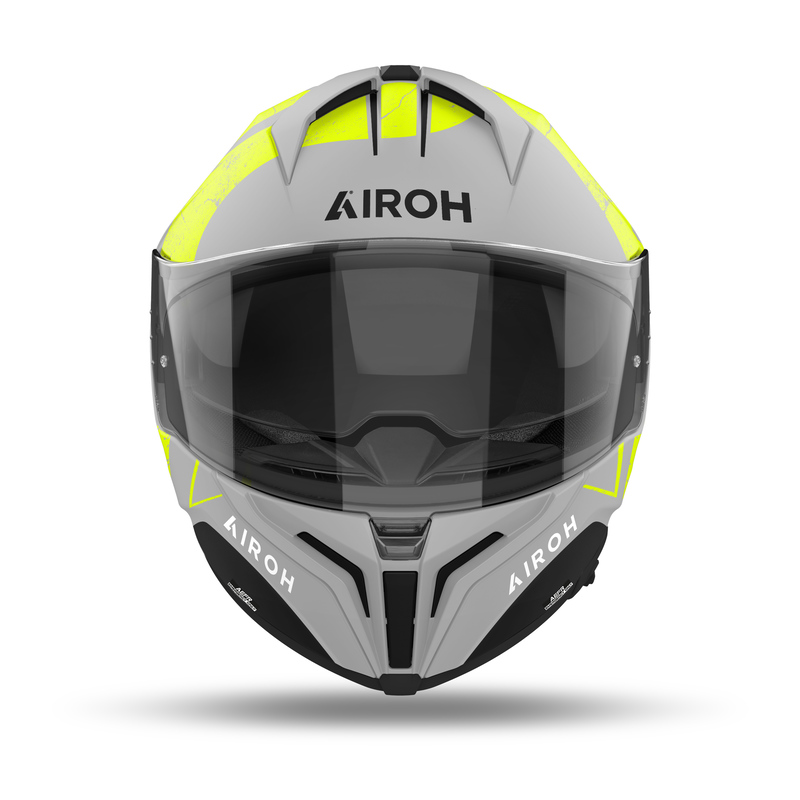 KASK MOTOCYKLOWY AIROH MATRYX SCOPE YELLOW MATT XL