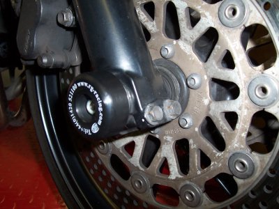 SLIDERY PRZEDNIEGO ZAWIESZENIA RG RACING HONDA CBR 400 (NC29) BLACK