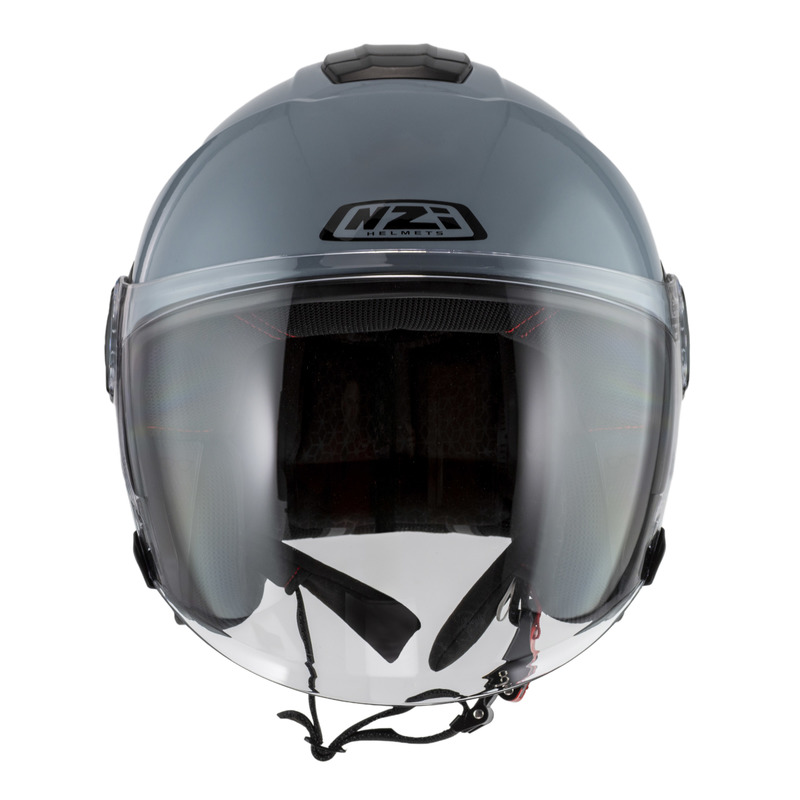 KASK MOTOCYKLOWY NZI CIVIC SOLID NOUVEAU NARDO GREY XS