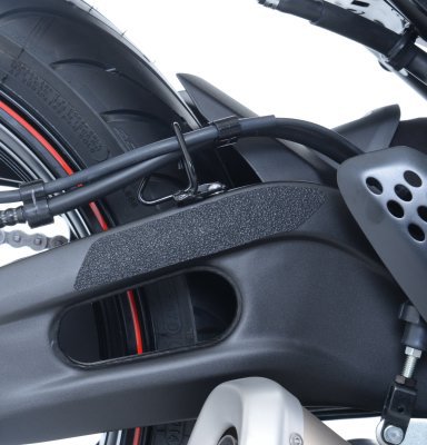 OSŁONA WAHACZA RG RACING YAMAHA MT-07/XSR700, 2 CZĘŚCI BLACK