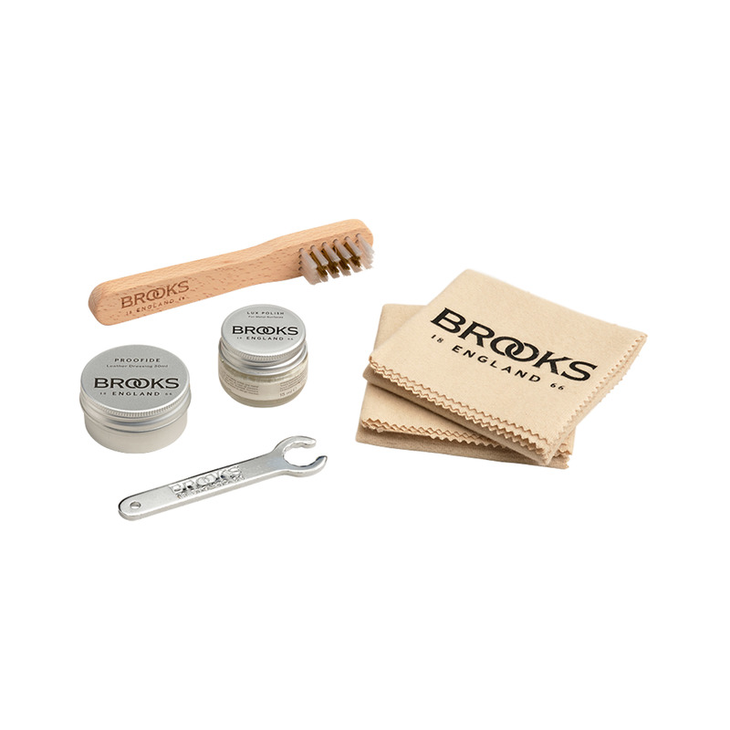 ZESTAW DO PIELĘGNACJI BROOKS PREMIUM LEATHER SADDLE CARE KIT