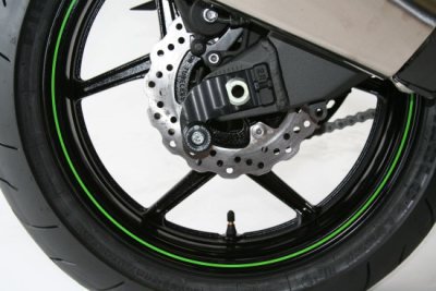 ROLKI WAHACZA M10 RG RACING Z750 -06, ZX-10R -07, ZX12-R, Z250SL, NINJA - BLACK
