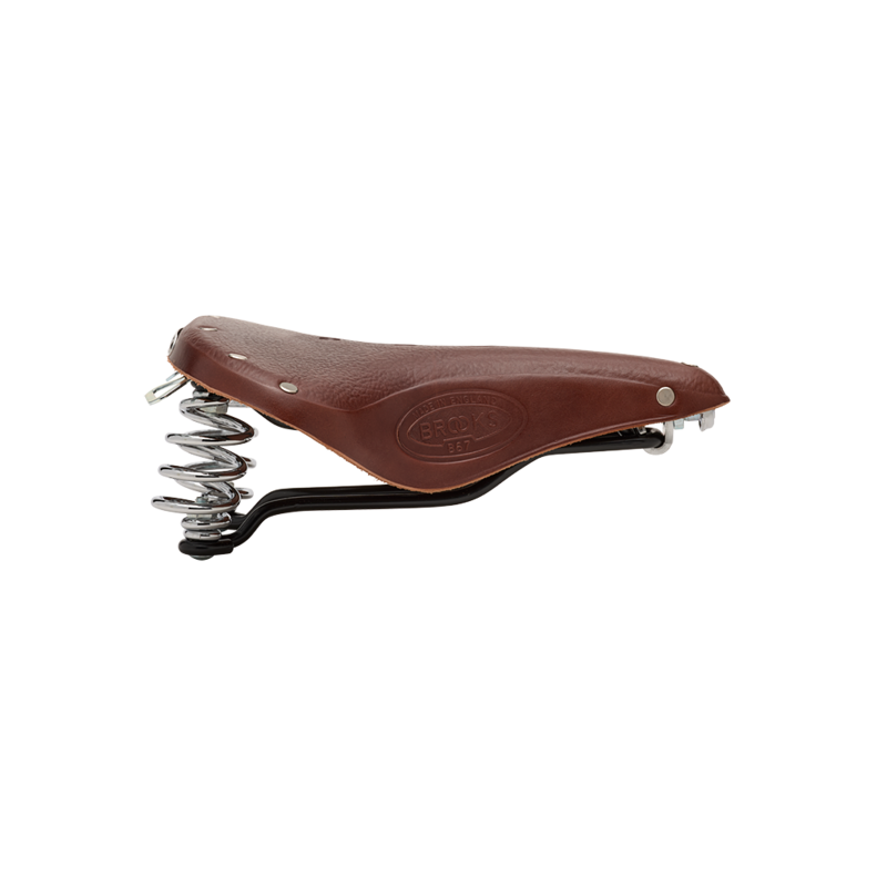 SIODEŁKO SKÓRZANE BROOKS B67 A. BROWN