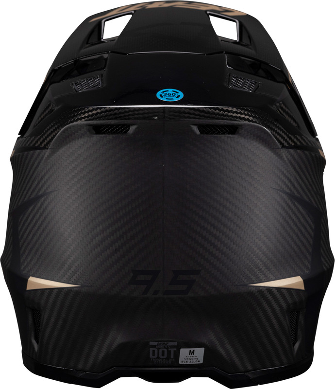 KASK MOTOCYKLOWY Z GOGLAMI LEATT KIT MOTO 9.5 CARBON