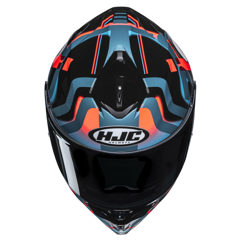 KASK MOTOCYKLOWY HJC I72 TALA BLUE BLACK