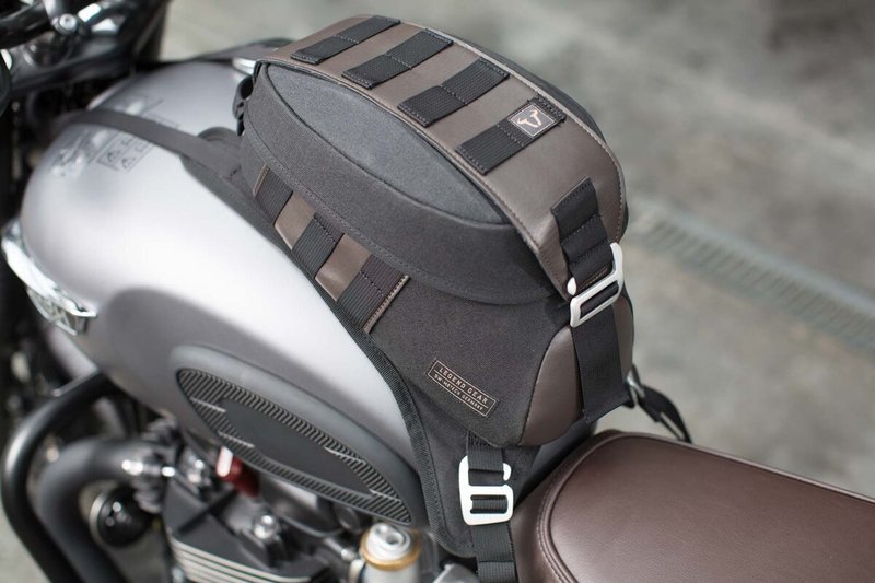 TORBA NA ZBIORNIK TANKBAG SW-MOTECH LT2 LEGEND GEAR MOCOWANIE NA PASKI BROWN 5,5 L