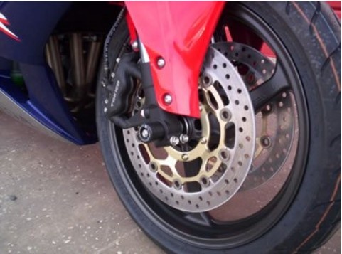 SLIDERY PRZEDNIEGO ZAWIESZENIA RG RACING CBR600RR 05-06 BLACK